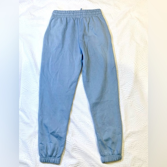 Blue High-rise casual chic sweatpants by Refuge Athletics - Picture 2 of 5